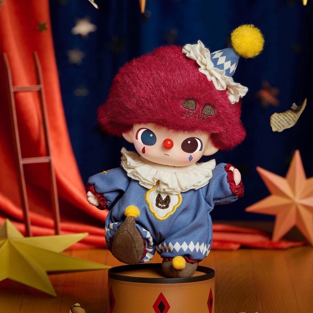 New “Flame Clown Dimoo” WHY SO SERIOUS Series Plush Doll Pendant - Picture 2 of 8